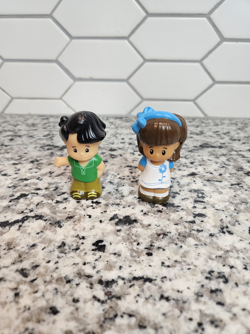 Fisher-Price Little People Figures Set Boy & Girl